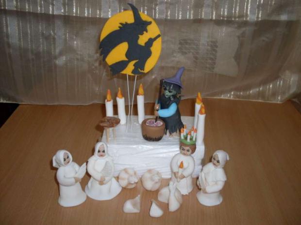 POSTAVIČKY NA ROLÁDU - LUCIA, torta, Ozdoby na torty POSTAVIČKY NA ROLÁDU - LUCIA, torta, Ozdoby na torty, Mária Vašová, 1