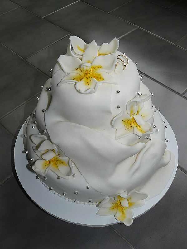 svadobná s orchidkami, torta, Svadobné torty svadobná s orchidkami, torta, Svadobné torty, zdenka2007, 1
