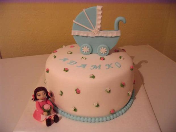 Krstinová, torta, Torty na krstiny Krstinová, torta, Torty na krstiny, DášaL, 1