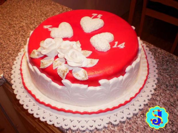 Trojitá oslava, torta, Narodeninové torty, Janka.S, 1