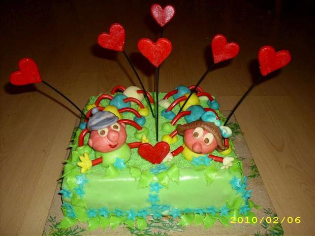 húseničky, torta, Torty so zvieratkami húseničky, torta, Torty so zvieratkami, severinka, 1