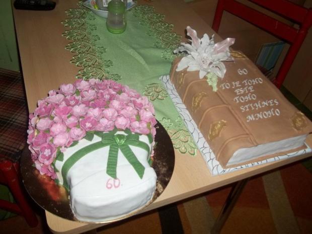 váza a kniha, torta, Narodeninové torty, stancacko, 1