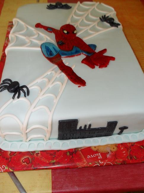 Spiderman3, torta, Rozprávkové torty, rozika, 1