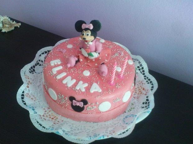 Minnie2, torta, Rozprávkové torty, Timonela, 1