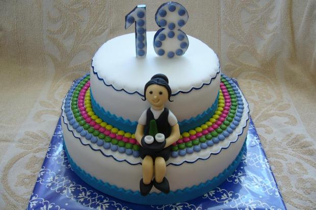 Pre čašníčku s lentilkami, torta, Narodeninové torty Pre čašníčku s lentilkami, torta, Narodeninové torty, alinka871, 1