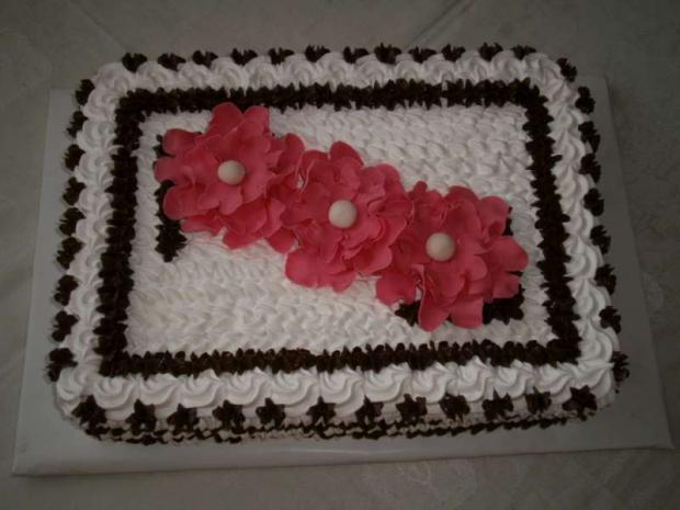 Penový obdlžnik, torta, Narodeninové torty, Zdenci, 1