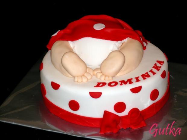 Prdelka :), torta, Torty na krstiny, gutka, 1