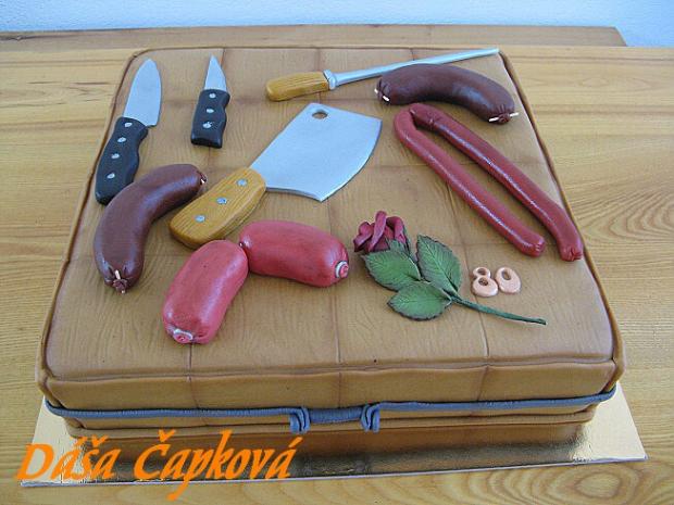 Pro řezníka, torta, Netradičné torty Pro řezníka, torta, Netradičné torty, dasacapkova, 1