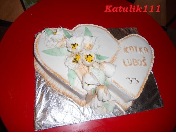tulipány, torta, Svadobné torty, katulik111, 1