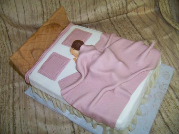 Svadobná postel, torta, Svadobné torty, Kisko, 1