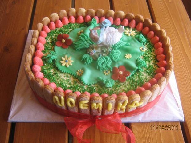 krst NOEMIKE, torta, Torty na cirkevné sviatky, mony14, 1