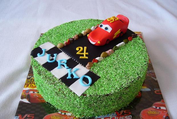 mc queen, torta, Rozprávkové torty, alinka871, 1