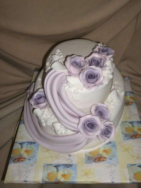 svadobna fialkova, torta, Svadobné torty svadobna fialkova, torta, Svadobné torty, Alenik, 1