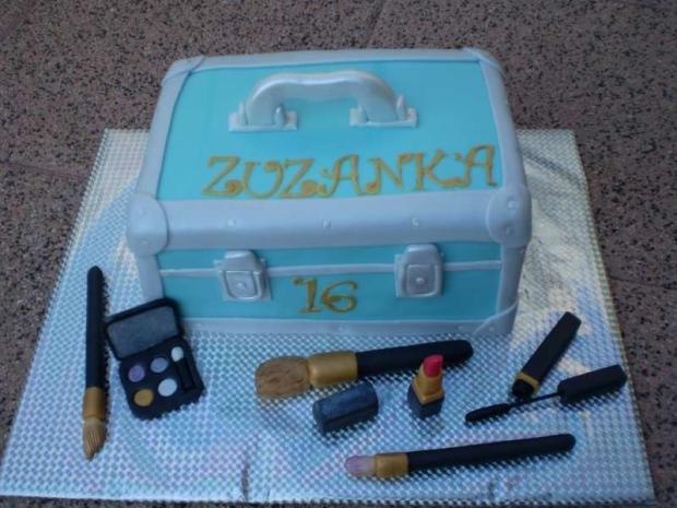 Kozmetický kufrík, torta, Netradičné torty Kozmetický kufrík, torta, Netradičné torty, blanche335, 1