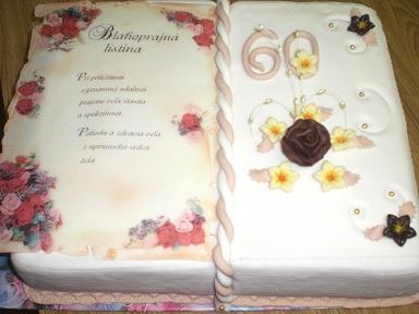 otvorená kniha, torta, Narodeninové torty, Ivka29, 1