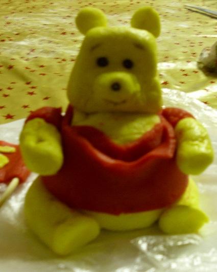 Macko Pooh... , torta Macko Pooh... , torta, Bejč, 1