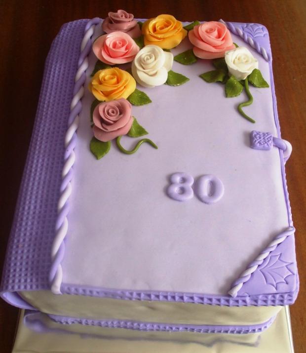 pre 80-ničku, torta, Narodeninové torty, amka, 1