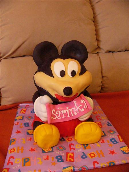 micky mouse, torta, Rozprávkové torty, stanik, 1