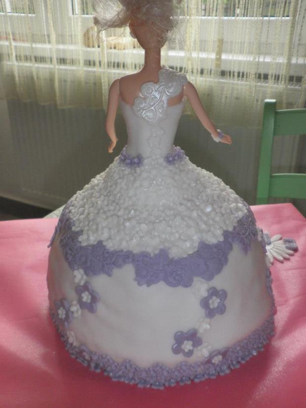 Barbie pre Elinku, torta, Torty pre dievčatá, ANAVI-K, 1