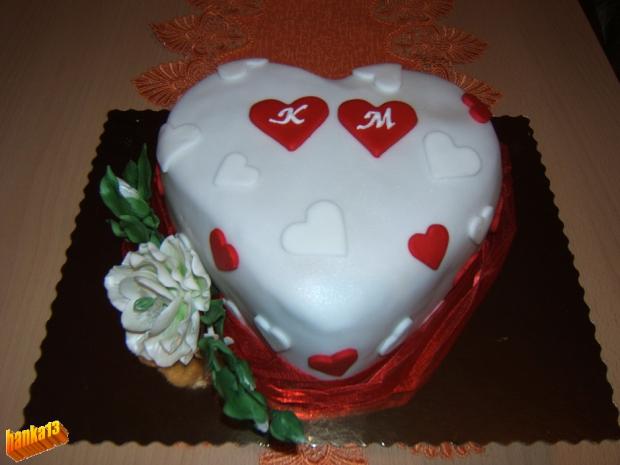 zásnubná, torta zásnubná, torta, hanka13, 1
