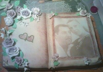 Svadobná kniha s fotom, torta, Svadobné torty Svadobná kniha s fotom, torta, Svadobné torty, OLINKA_liska_ryska, 1