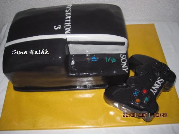 Playstation 3, torta Playstation 3, torta, Torty Snov, 1