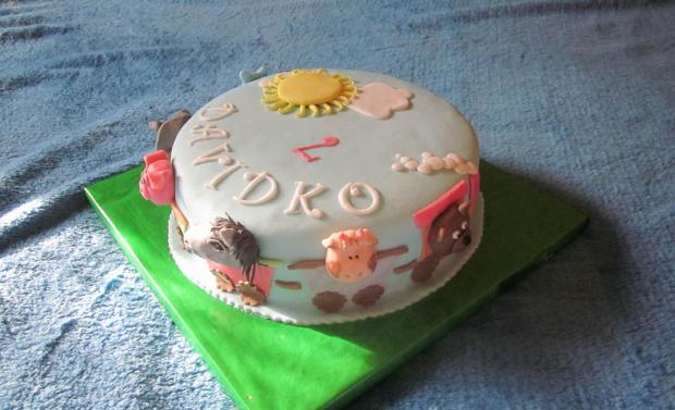 Pre Davidka, torta, Torty so zvieratkami, silviar, 1