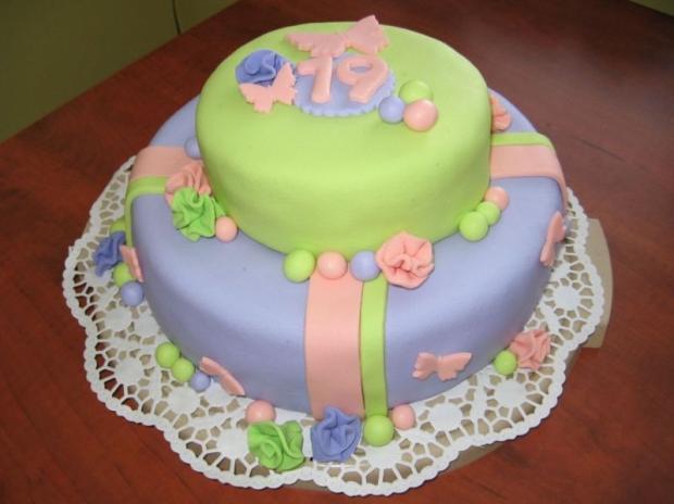 Farebná, torta Farebná, torta, lanvinka, 1