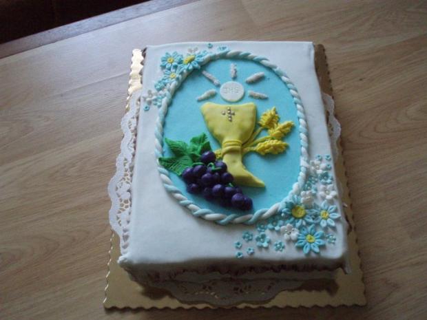 prijímanie č. 2 , torta, Torty na cirkevné sviatky prijímanie č. 2 , torta, Torty na cirkevné sviatky, Ivet, 1