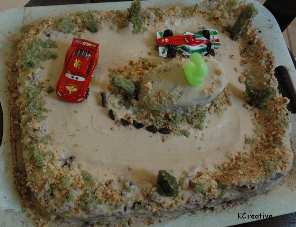Radiator Springs, torta, Narodeninové torty, rybca, 1
