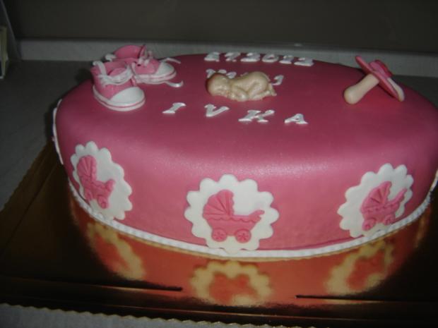 Vítaj Ivka, torta, Torty na krstiny Vítaj Ivka, torta, Torty na krstiny, monap, 1