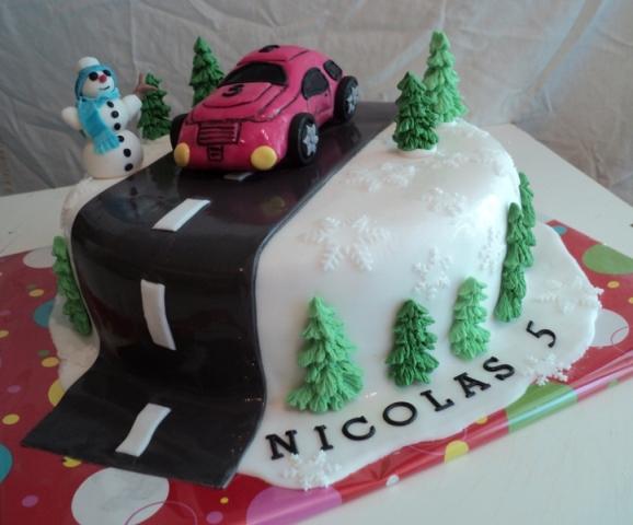 Autičko pre Nicolasa, torta, Torty autíčka, vláčiky, elenka.sop, 1
