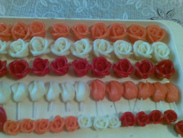 moje ružičky, torta, Ozdoby na torty, snezienka230, 1