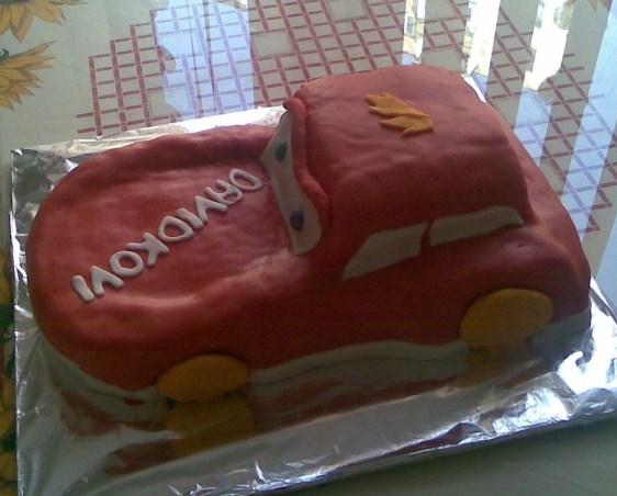 Mc Quinn, torta, Torty autíčka, vláčiky, danka82, 1