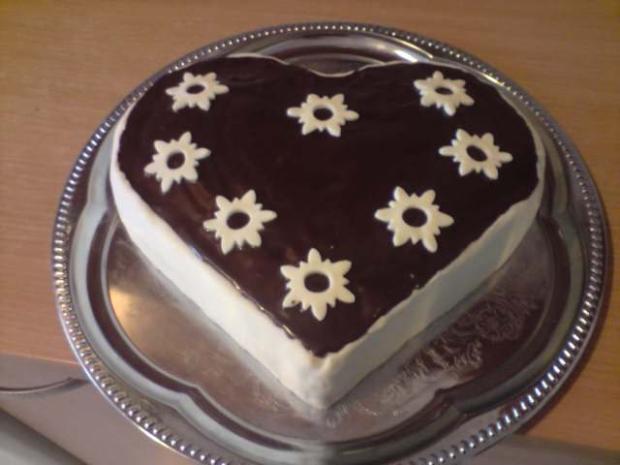 čokoladové srdce, torta, anazuz1299, 1