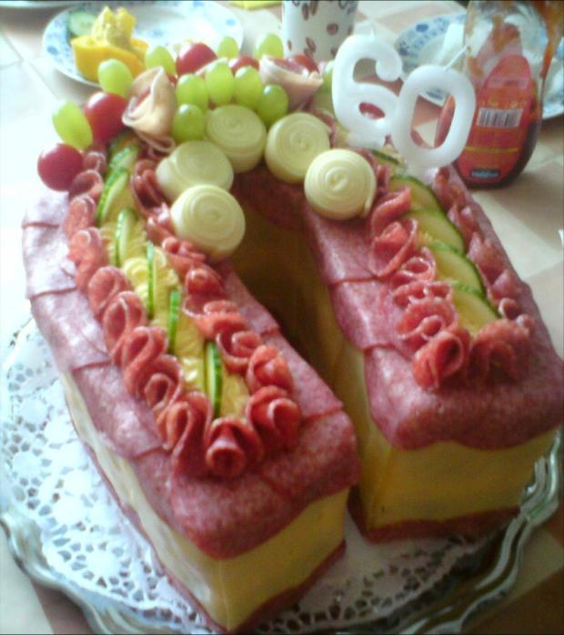 slaná podkova, torta, Slané torty slaná podkova, torta, Slané torty, DidaCS, 1