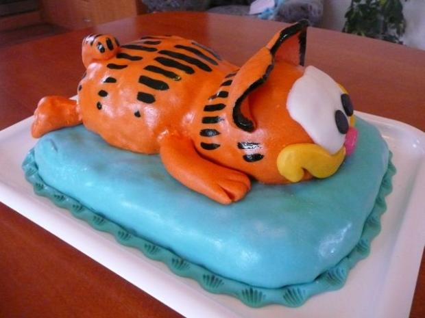 Garfield, torta, Torty so zvieratkami, m.vecernikova, 1