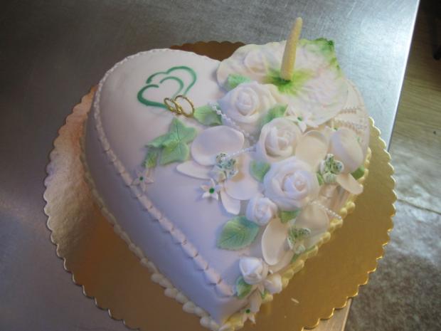 svadobná v zelenom, torta, Svadobné torty svadobná v zelenom, torta, Svadobné torty, majka82, 1