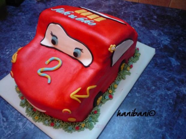autíčko, torta, Torty autíčka, vláčiky, hanibani, 1