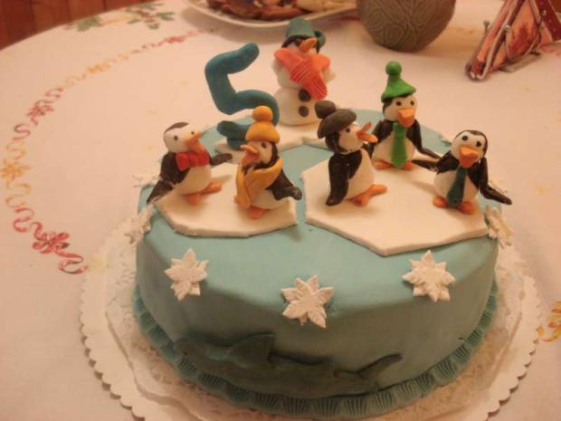 Tučniaci, torta, Ostané torty pre deti Tučniaci, torta, Ostané torty pre deti, konopka, 1