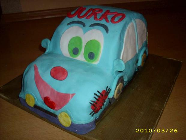 auto, torta, Torty autíčka, vláčiky auto, torta, Torty autíčka, vláčiky, severinka, 1