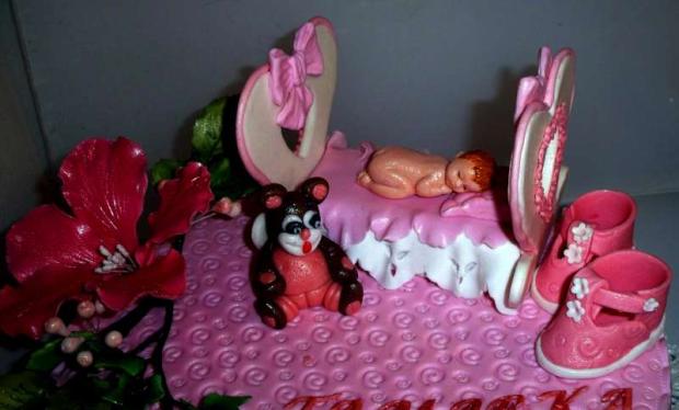 Torta na krstiny - detail, torta, Torty na krstiny, elena.durkovska, 1
