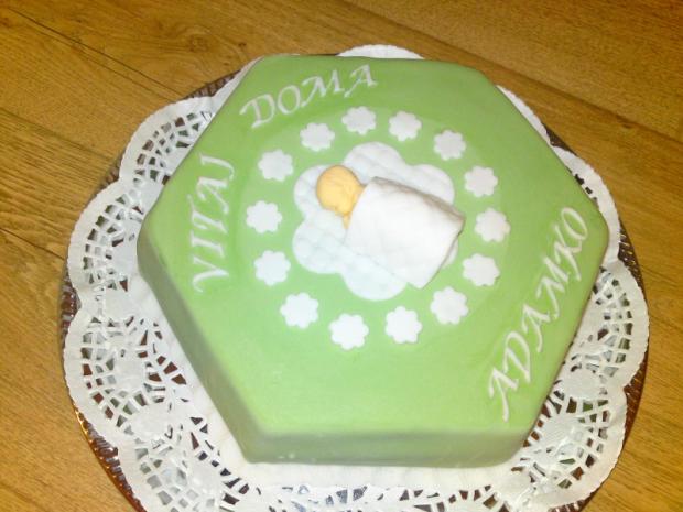 pre Adamka, torta, Torty na krstiny, lubka74, 1