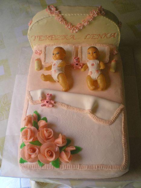 Pre dvojičky, torta, Torty na krstiny, ivca1022, 1