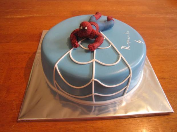 Spiderman III, torta, Rozprávkové torty, zuzana81, 1
