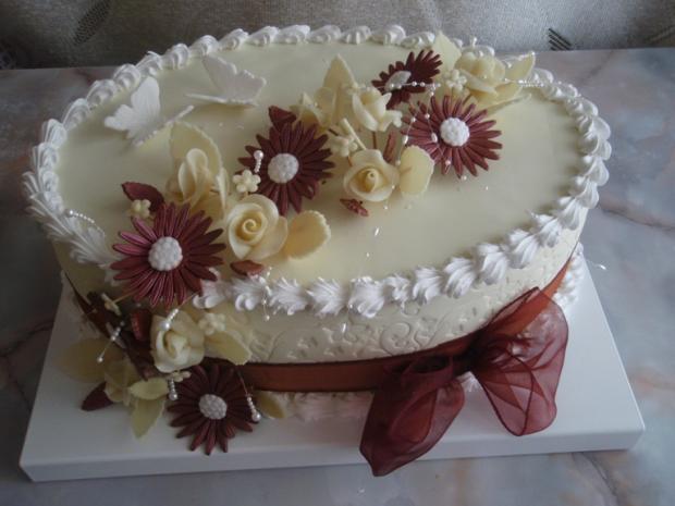 Svadobná oval, torta, Svadobné torty Svadobná oval, torta, Svadobné torty, minie, 1