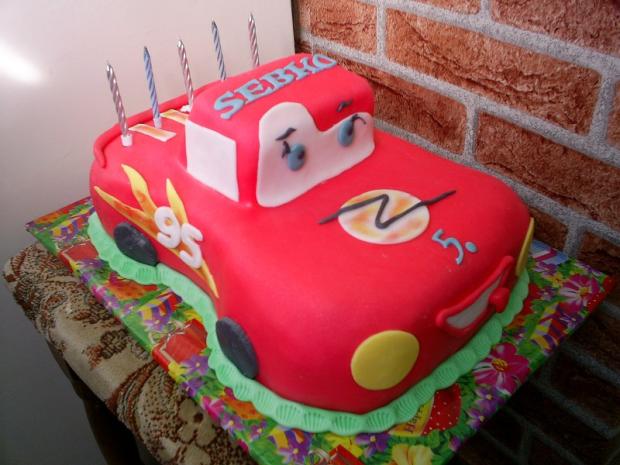 A zase Mcqueen, torta, Torty autíčka, vláčiky, olinockaaa, 1