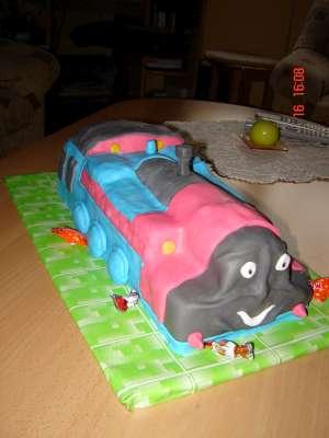 vláčik Thomas, torta, Torty autíčka, vláčiky, majovka, 1