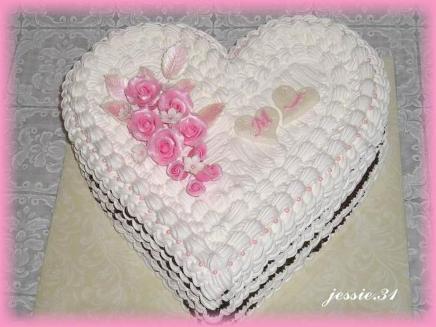 penové srdce, torta, Svadobné torty penové srdce, torta, Svadobné torty, jessie.31, 1