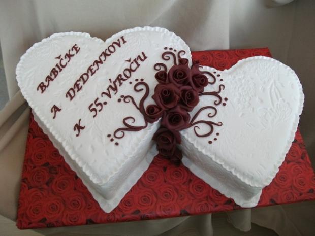 Dvojsrdiecko:-), torta, Netradičné torty Dvojsrdiecko:-), torta, Netradičné torty, Alenik, 1